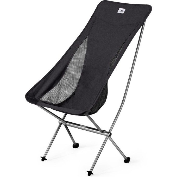 Кресло складное NATUREHIKE MOON CHAIR CNK2450JJ015 черное L 6976023929410